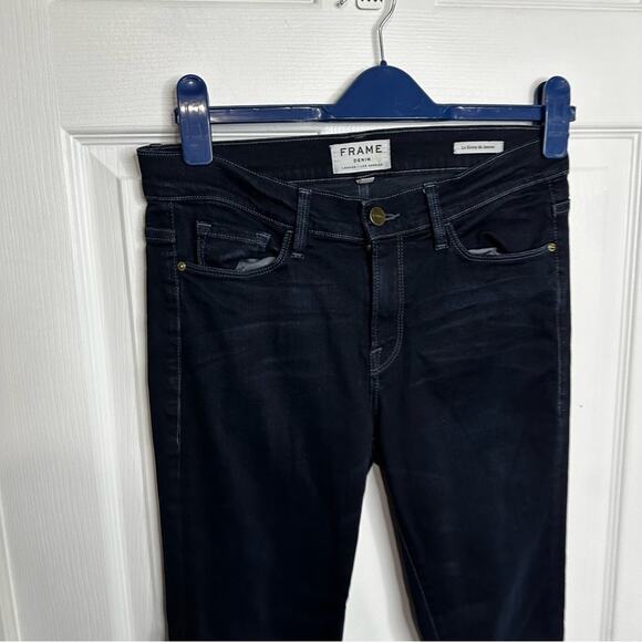Frame Le Skinny Jeans Dark Denim size 30 600147 - Picture 5 of 9